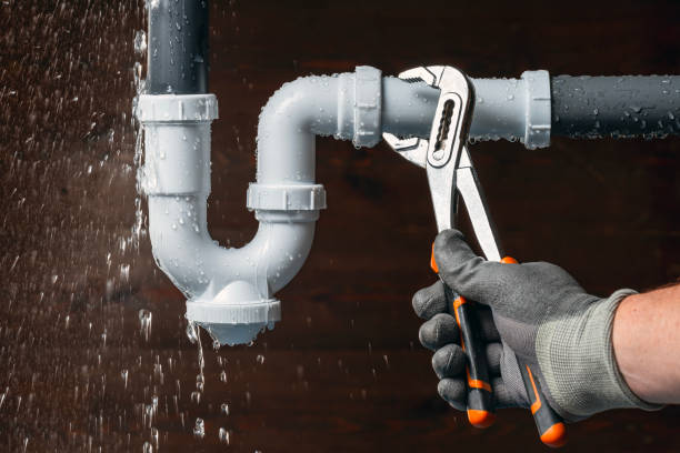 Professional Drain Cleaning technician working in Waggoner, IL